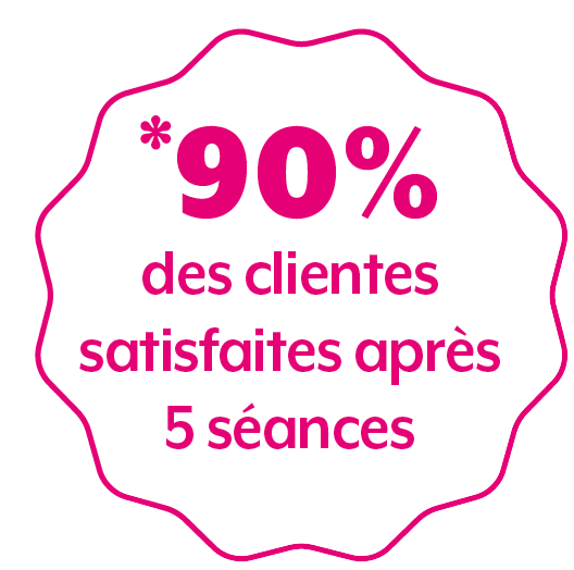 90% des clients satisfaits après 5 séances de cure minceur