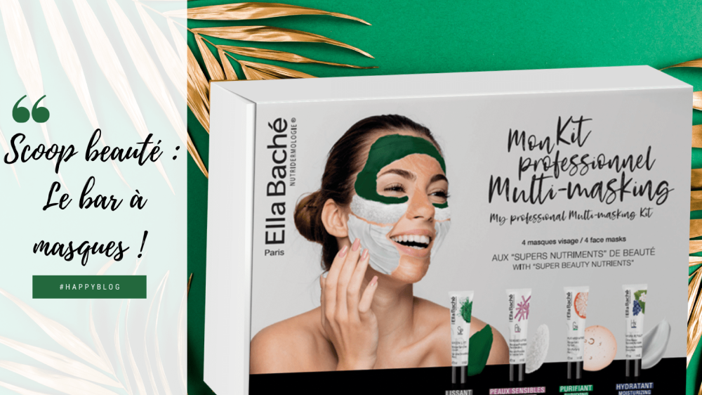 Scoop Beauté : Happy Beauty Lance Son Bar À Masques !