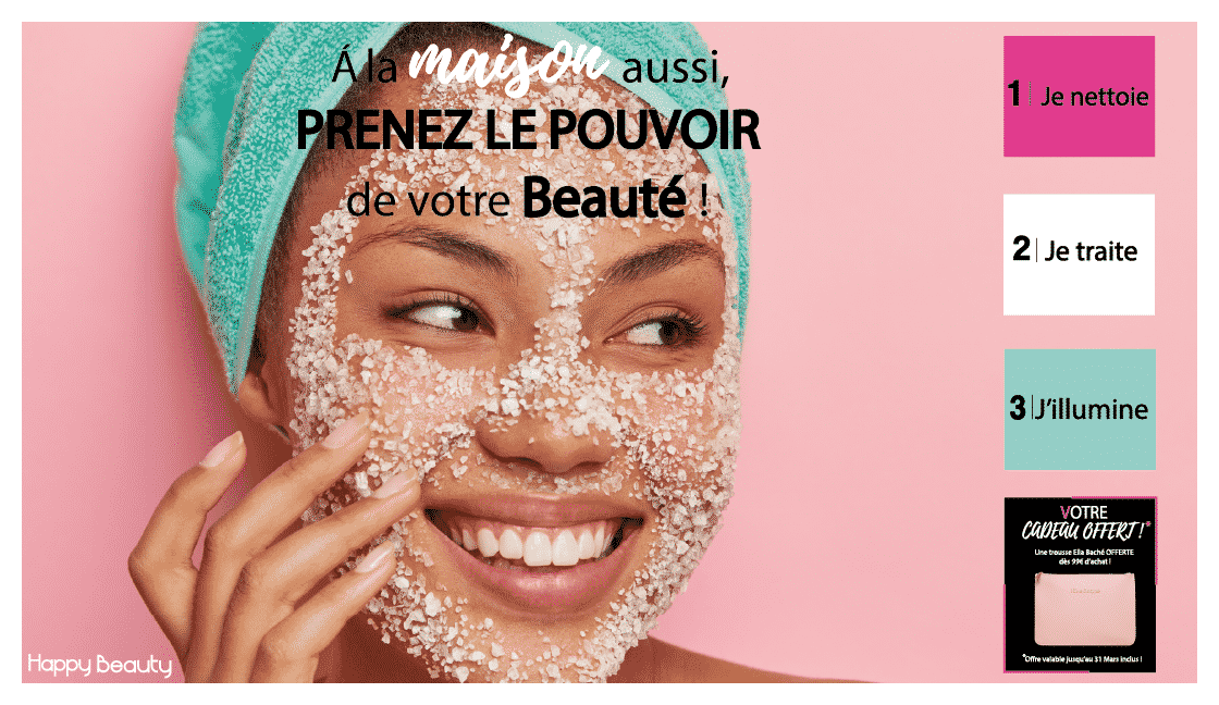 A la maison, aussi, PRENEZ LE POURVOIR SUR VOTRE BEAUTÉ !