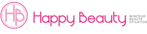 logo happy beauty soin, maison de beauté