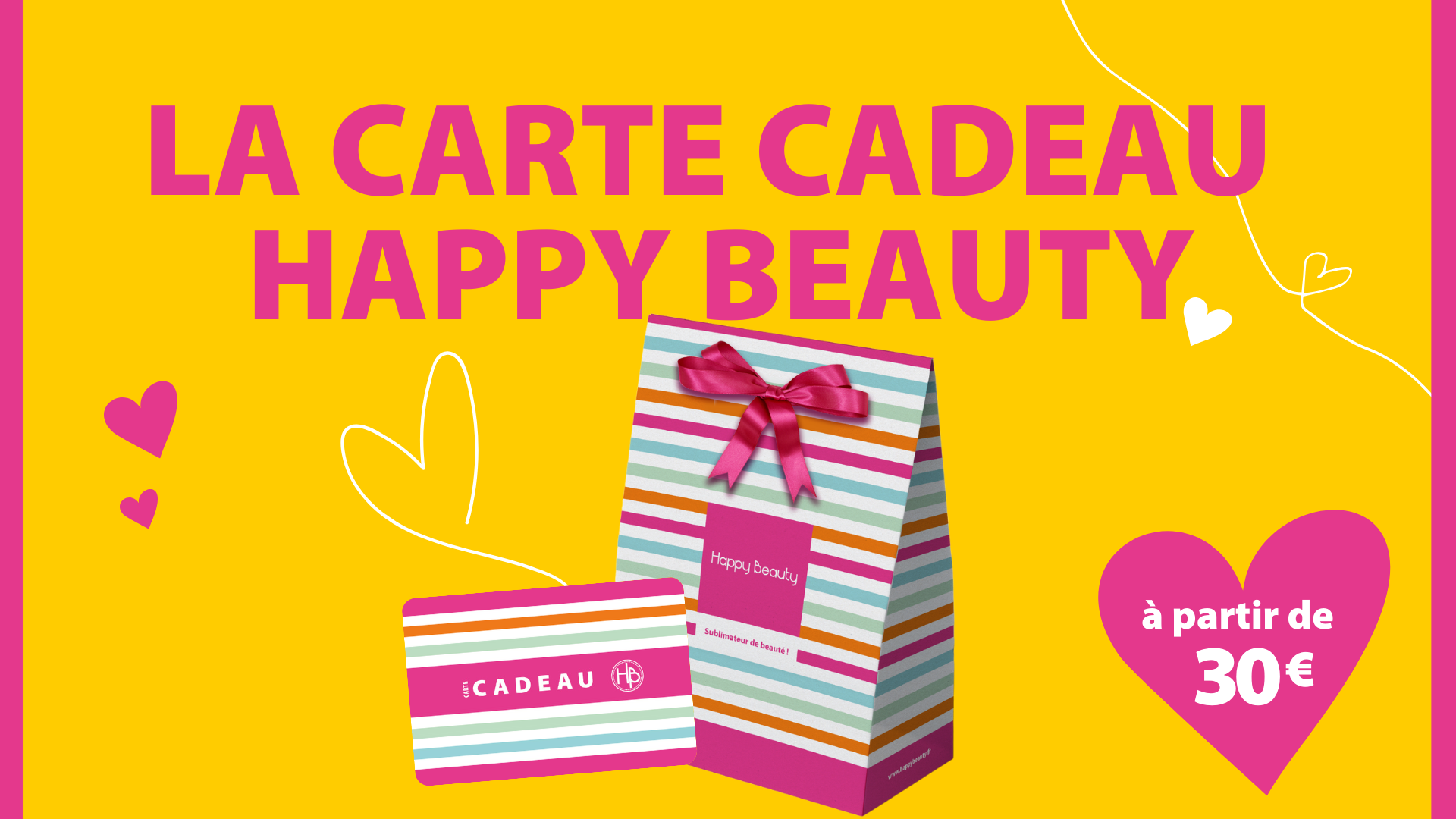 LA CARTE CADEAU HAPPY BEAUTY ! 3 bonnes raisons et plus de l’offrir pour la fête des mères !